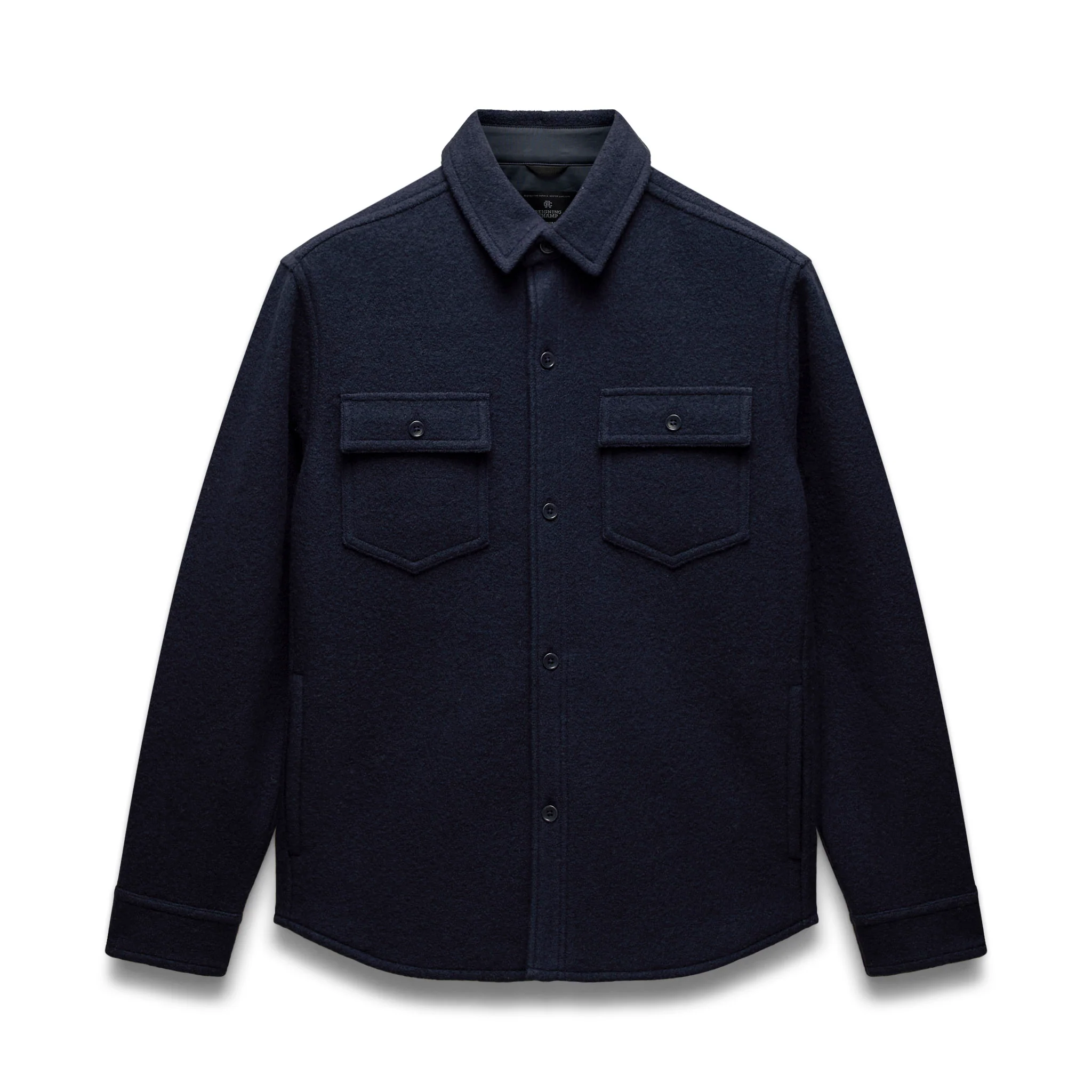 Boiled Wool Warden Overshirt