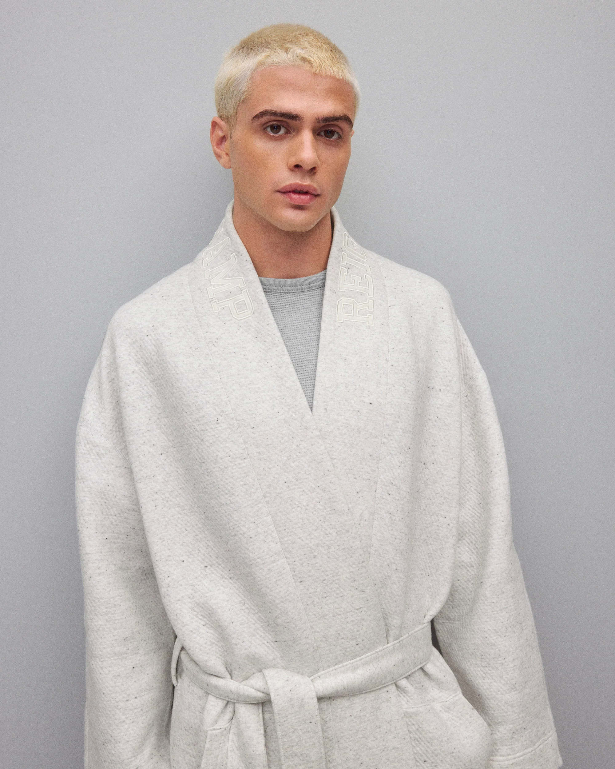 Cabin Fleece Logo Relaxed Robe - Image 3