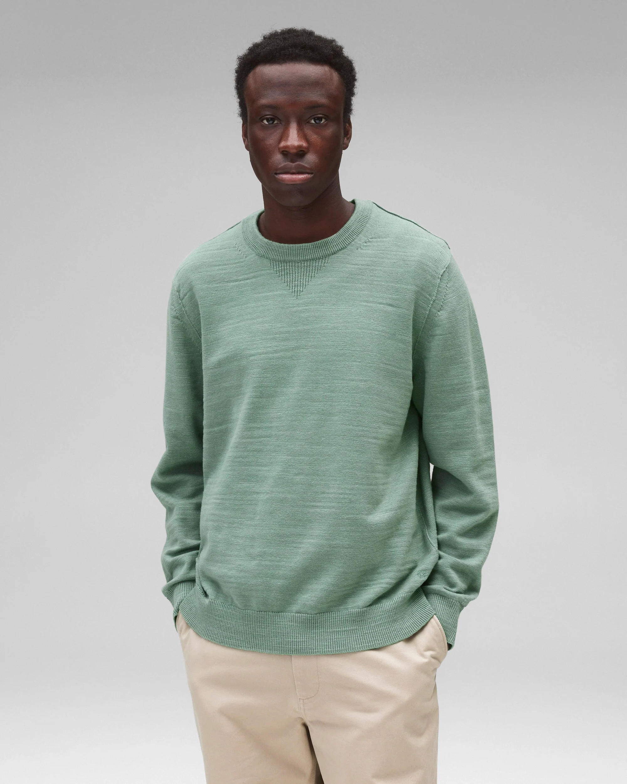 Cotton Slub Laurel Crewneck - Image 2