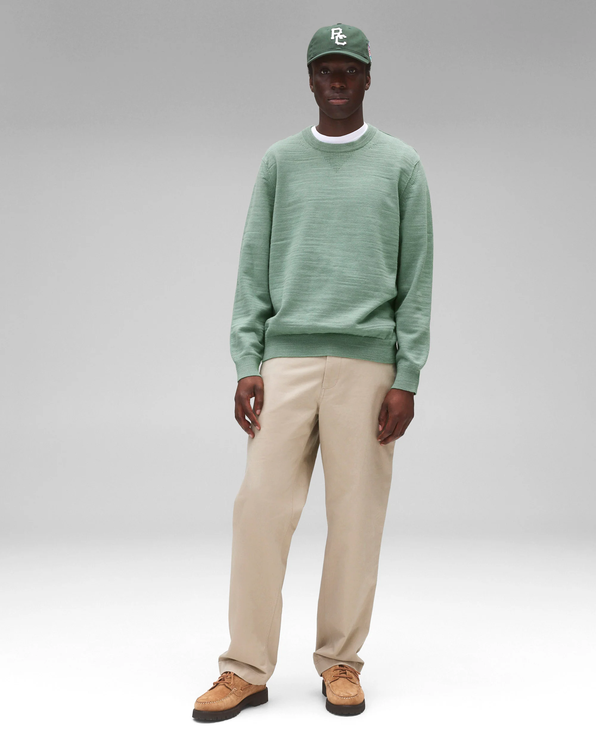 Cotton Slub Laurel Crewneck - Image 3