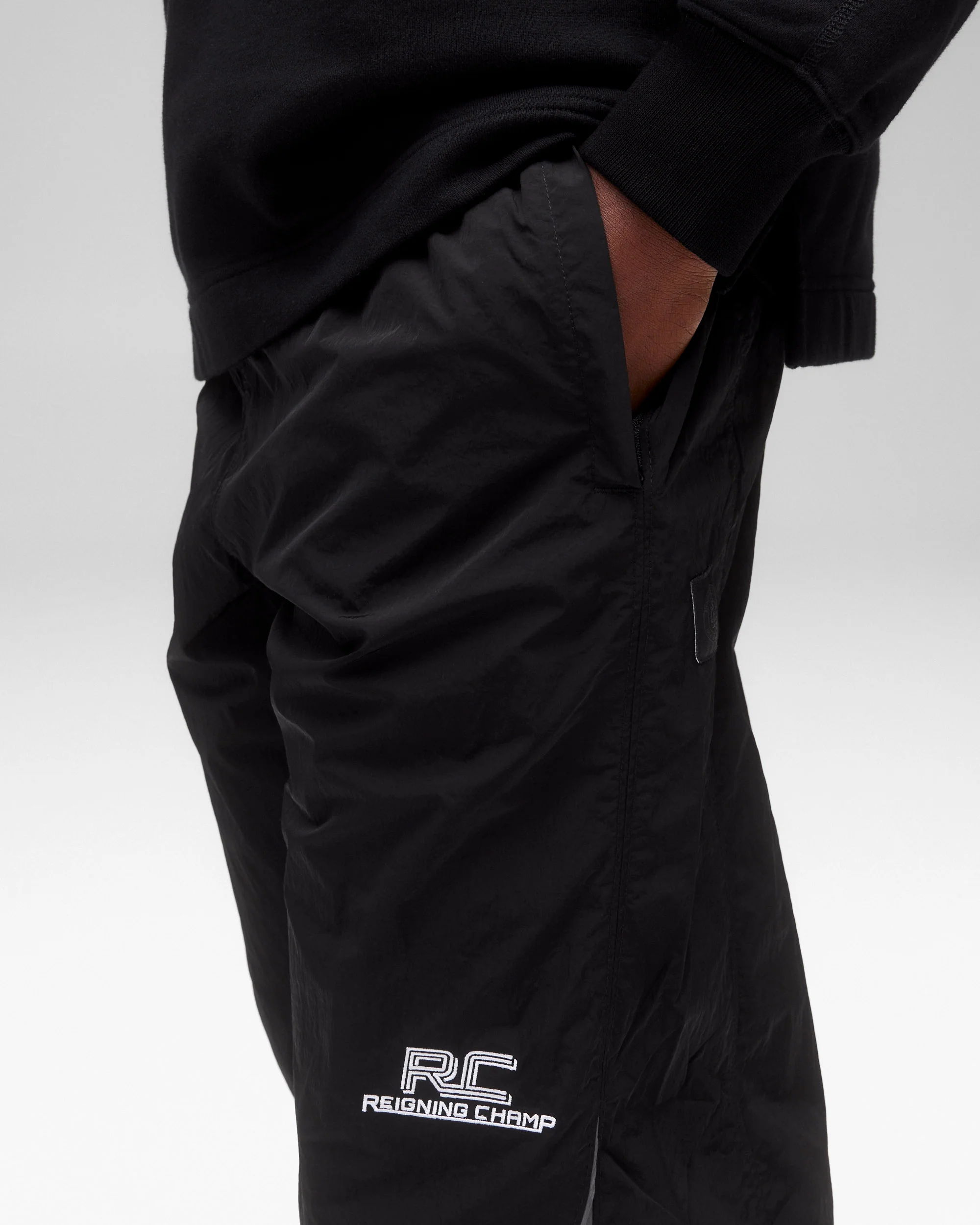 Crinkle Nylon Radar Relaxed Pant - Image 4