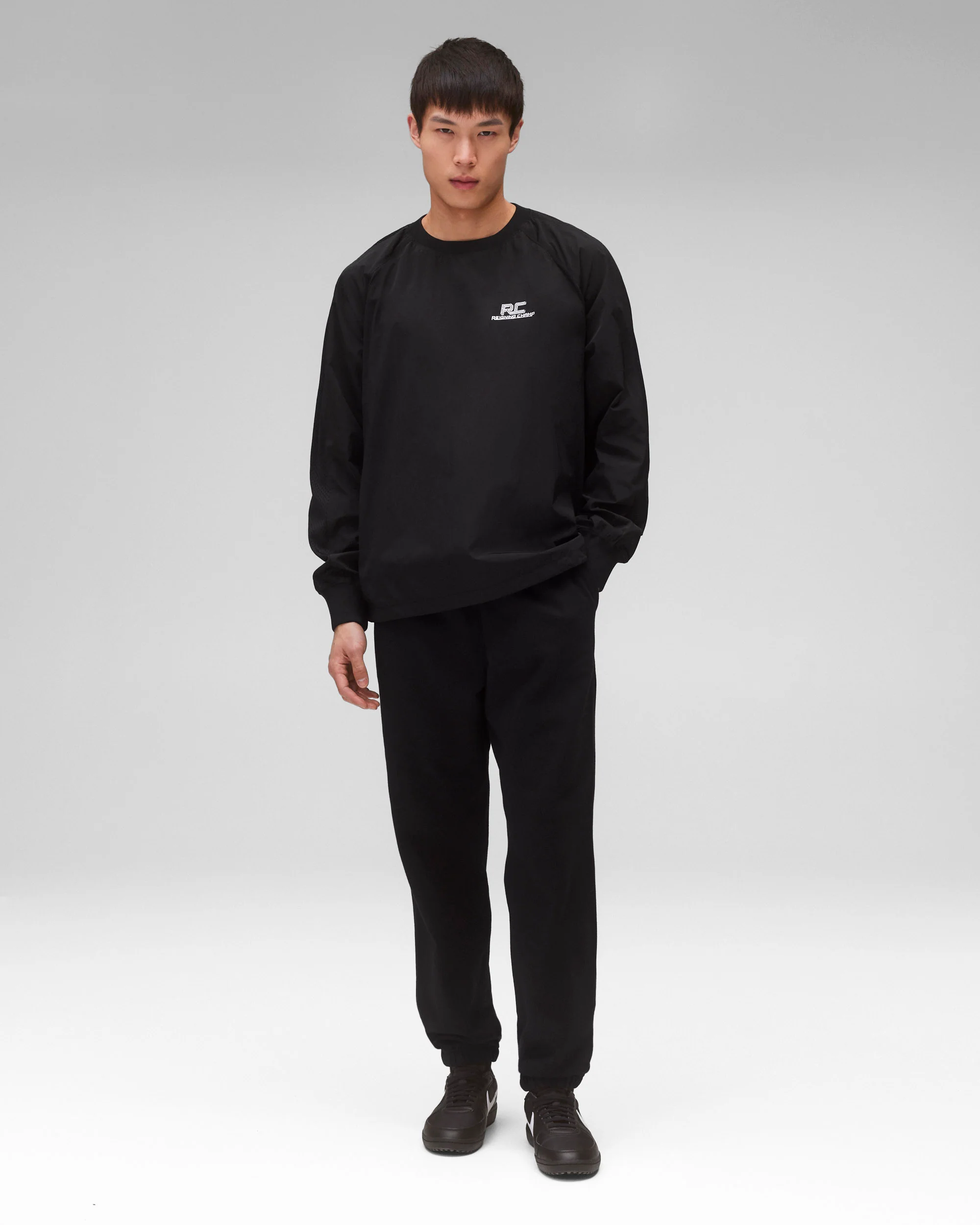 Crinkle Nylon Radar Standard Crewneck - Image 3