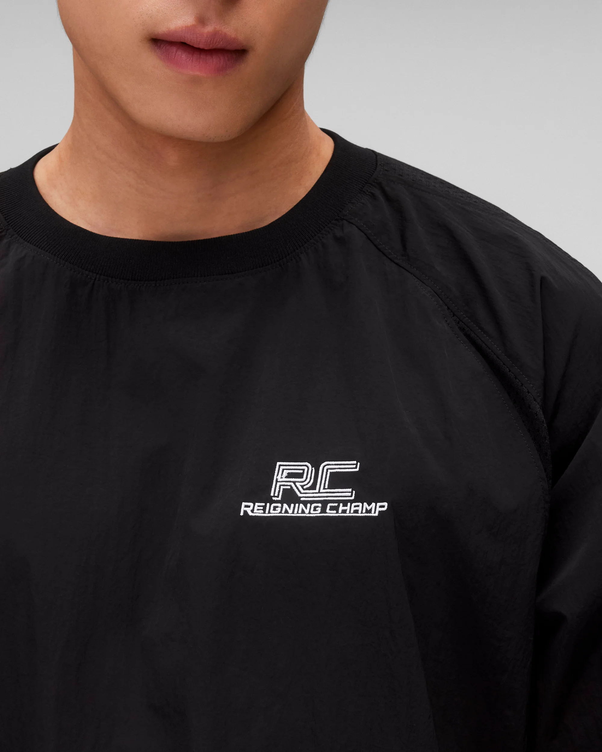 Crinkle Nylon Radar Standard Crewneck - Image 5