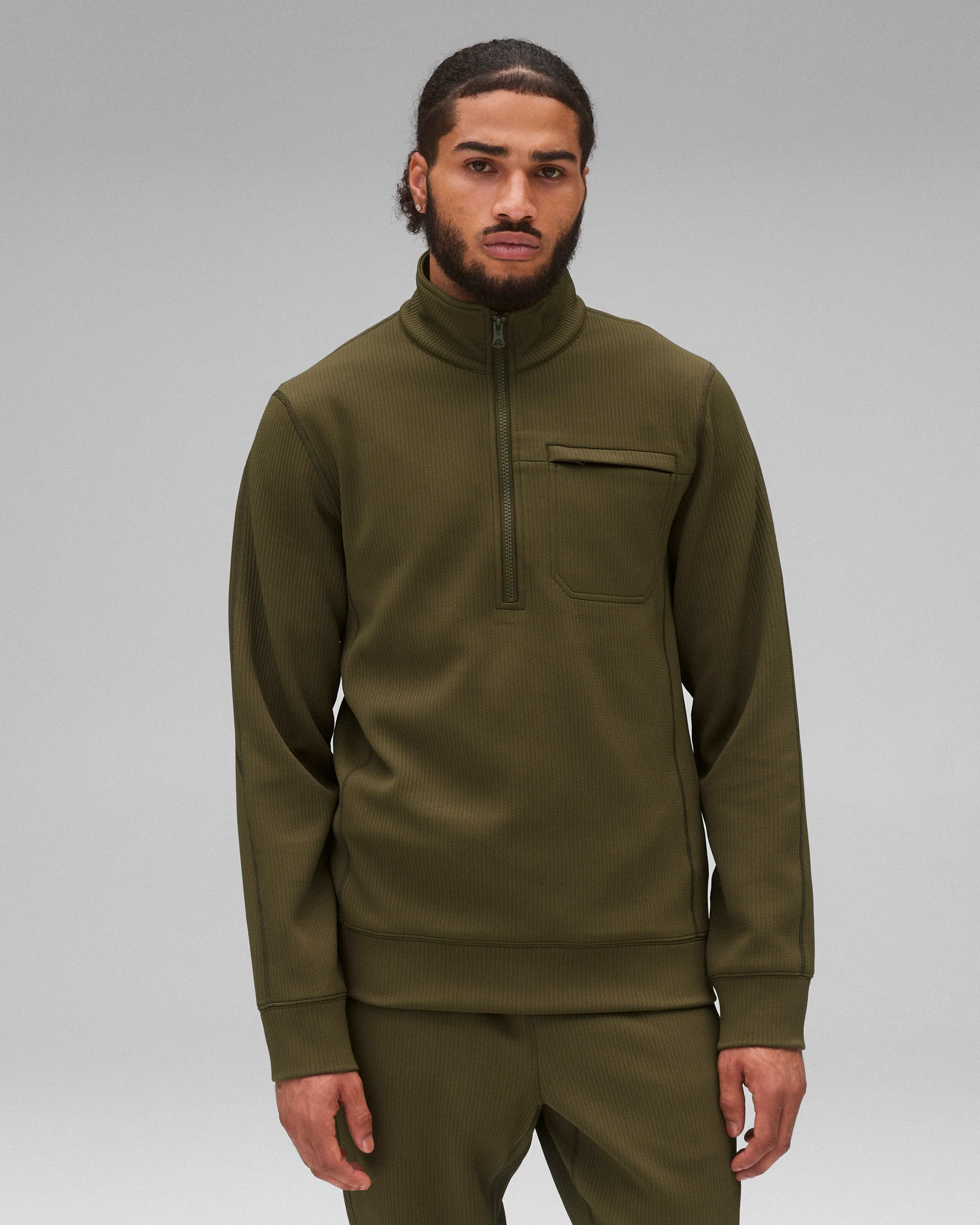 Double Knit Rally Slim Quarter Zip - Image 2