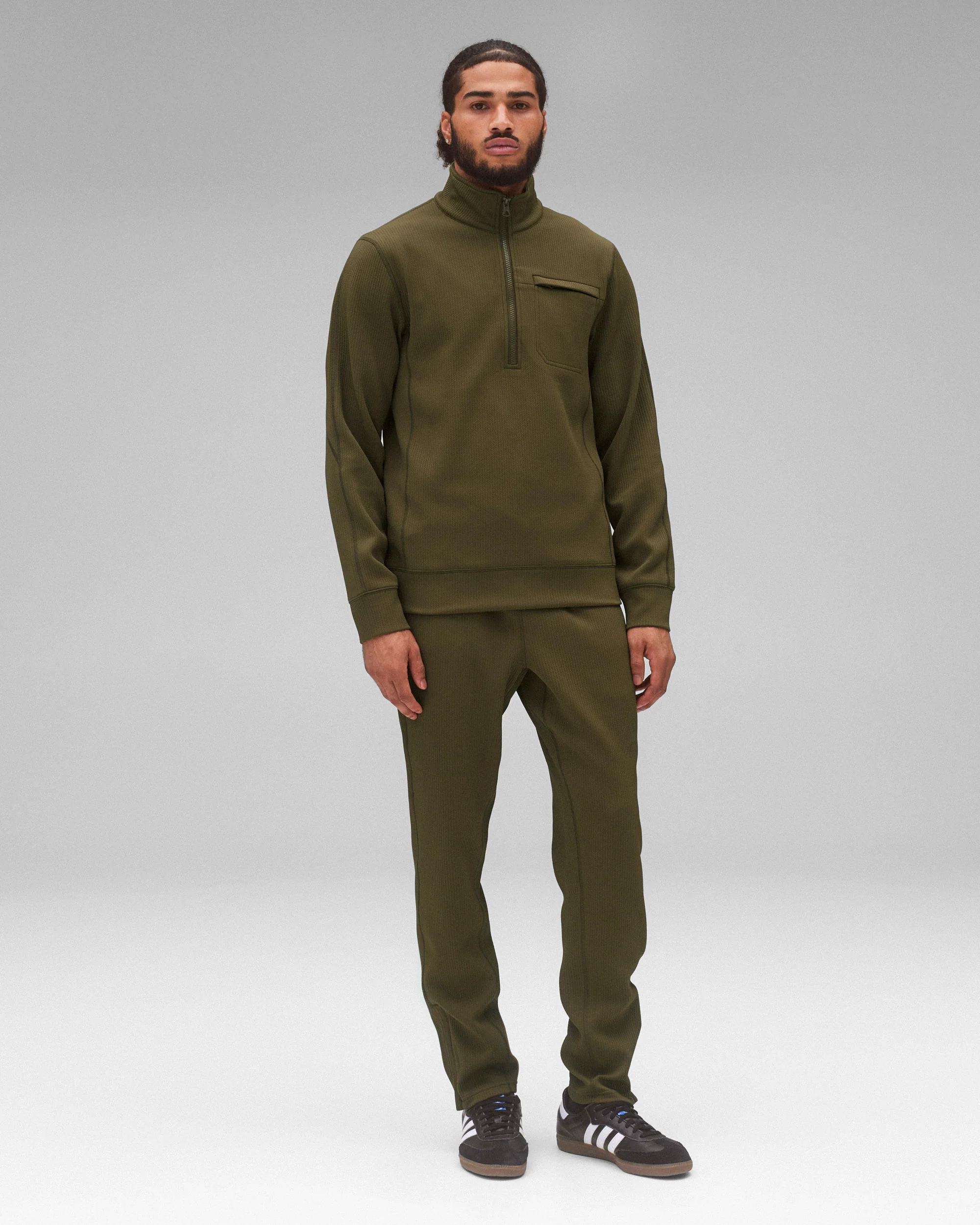 Double Knit Rally Slim Quarter Zip - Image 3