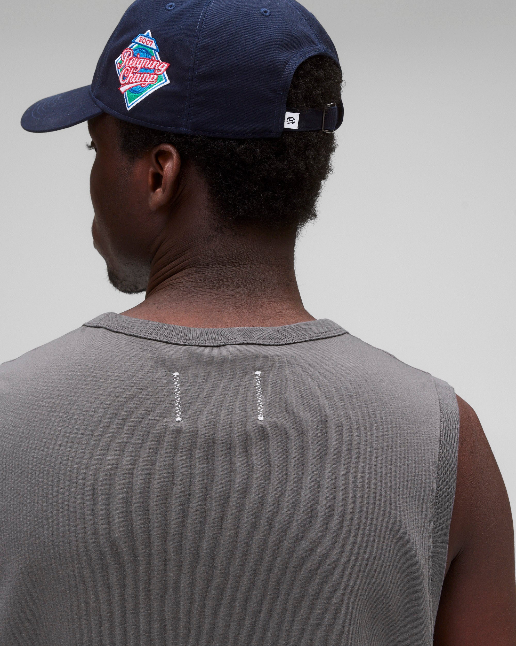 Dual Jersey Slim Sleeveless Shirt - Image 7