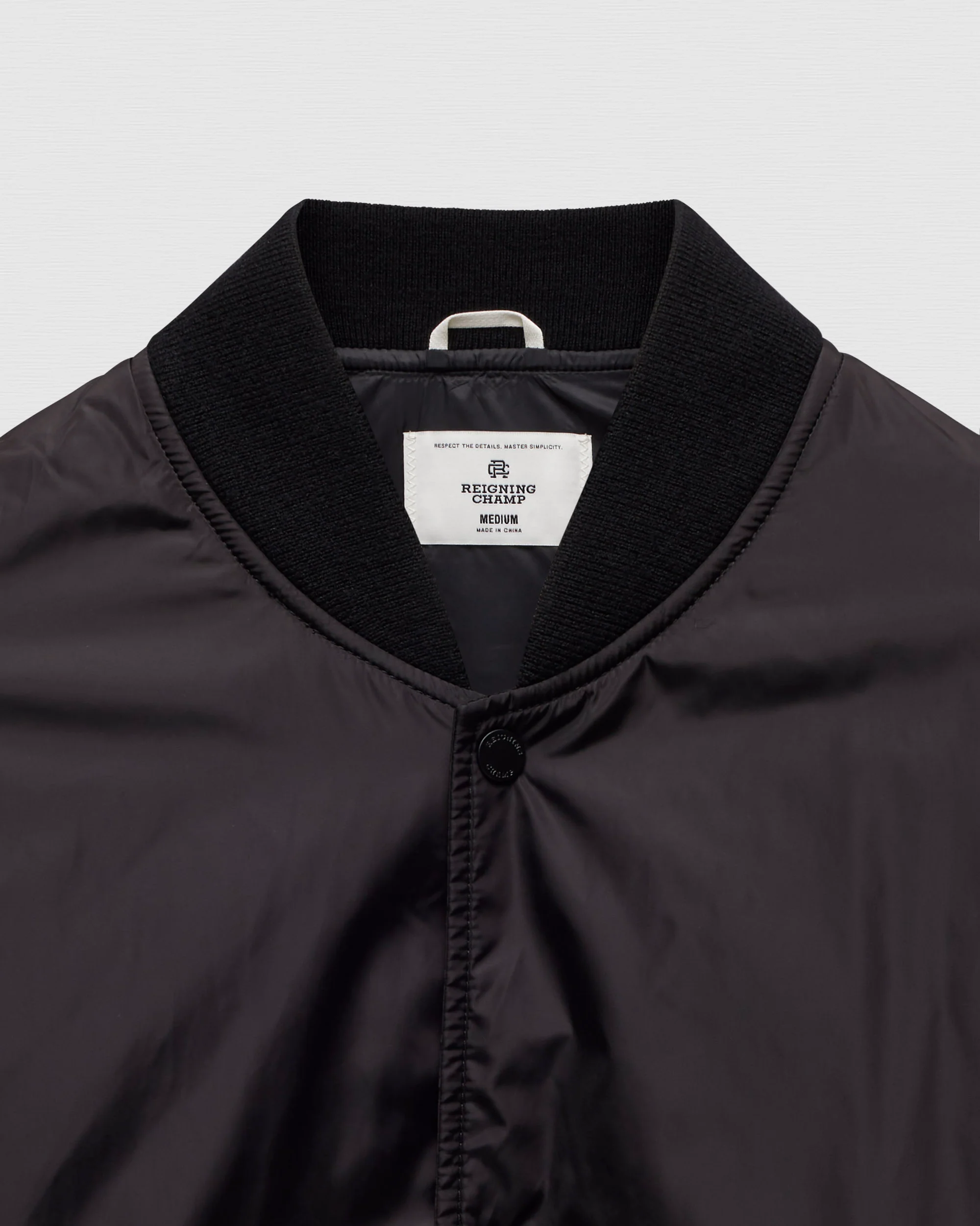 Econyl Satin Nylon Stadium Jacket - Image 10