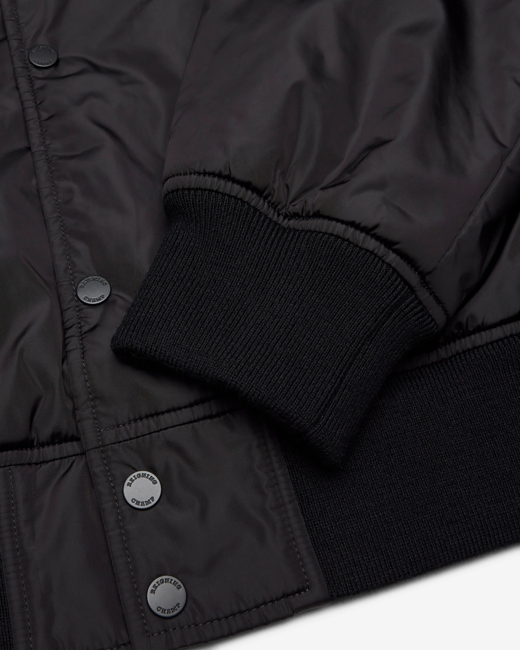 Econyl Satin Nylon Stadium Jacket - Image 13