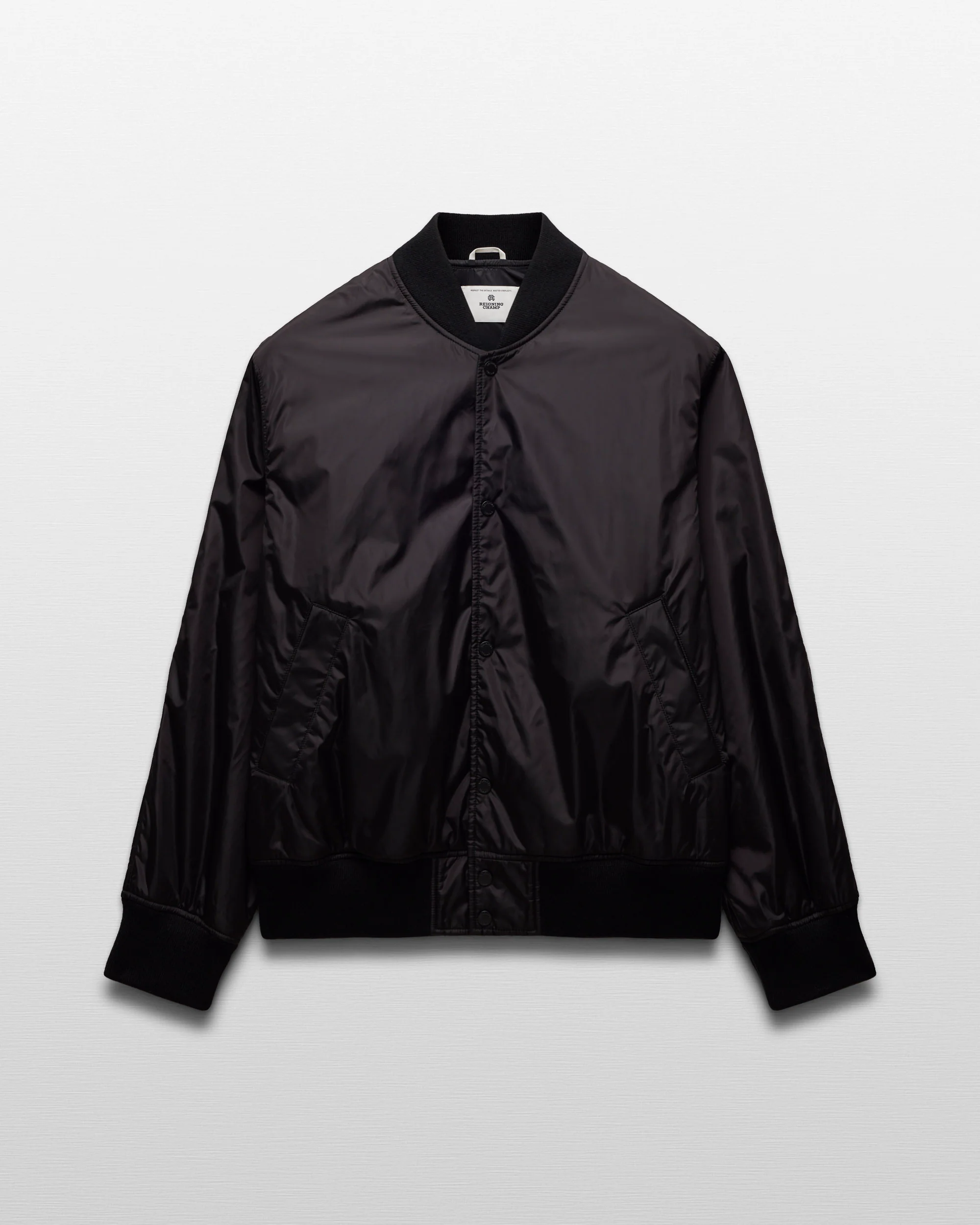 Econyl Satin Nylon Stadium Jacket - Image 14