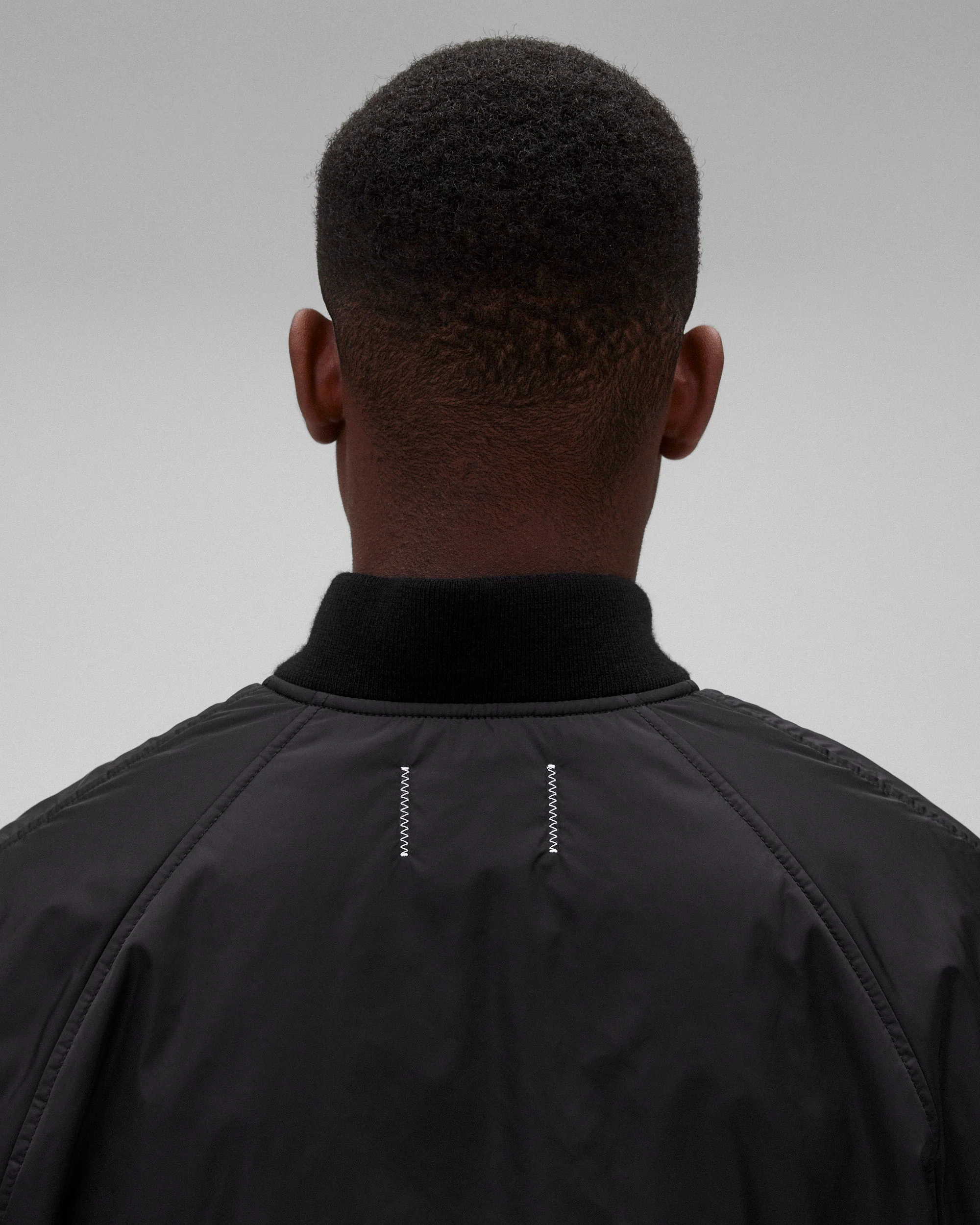 Econyl Satin Nylon Stadium Jacket - Image 7