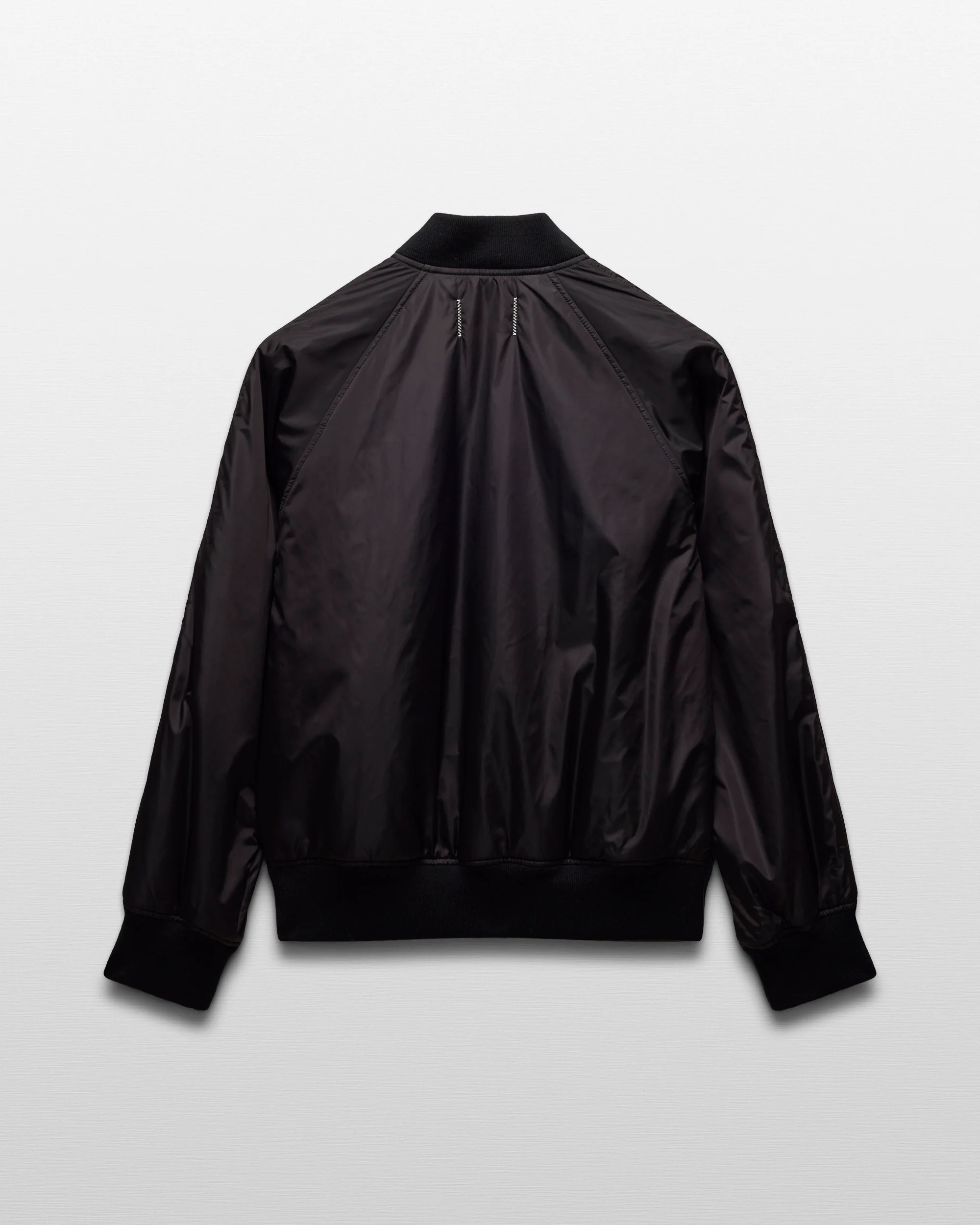 Econyl Satin Nylon Stadium Jacket - Image 9