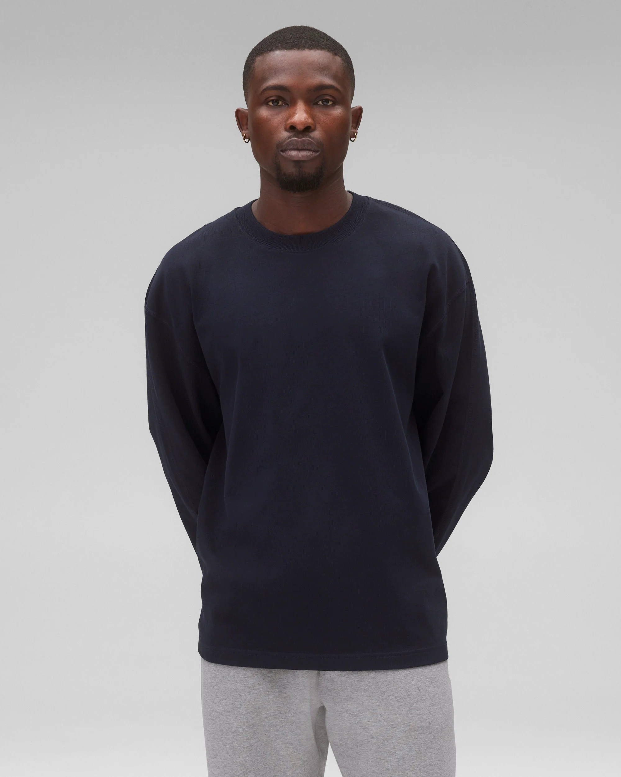 Heavyweight Jersey Relaxed Long Sleeve - Image 2
