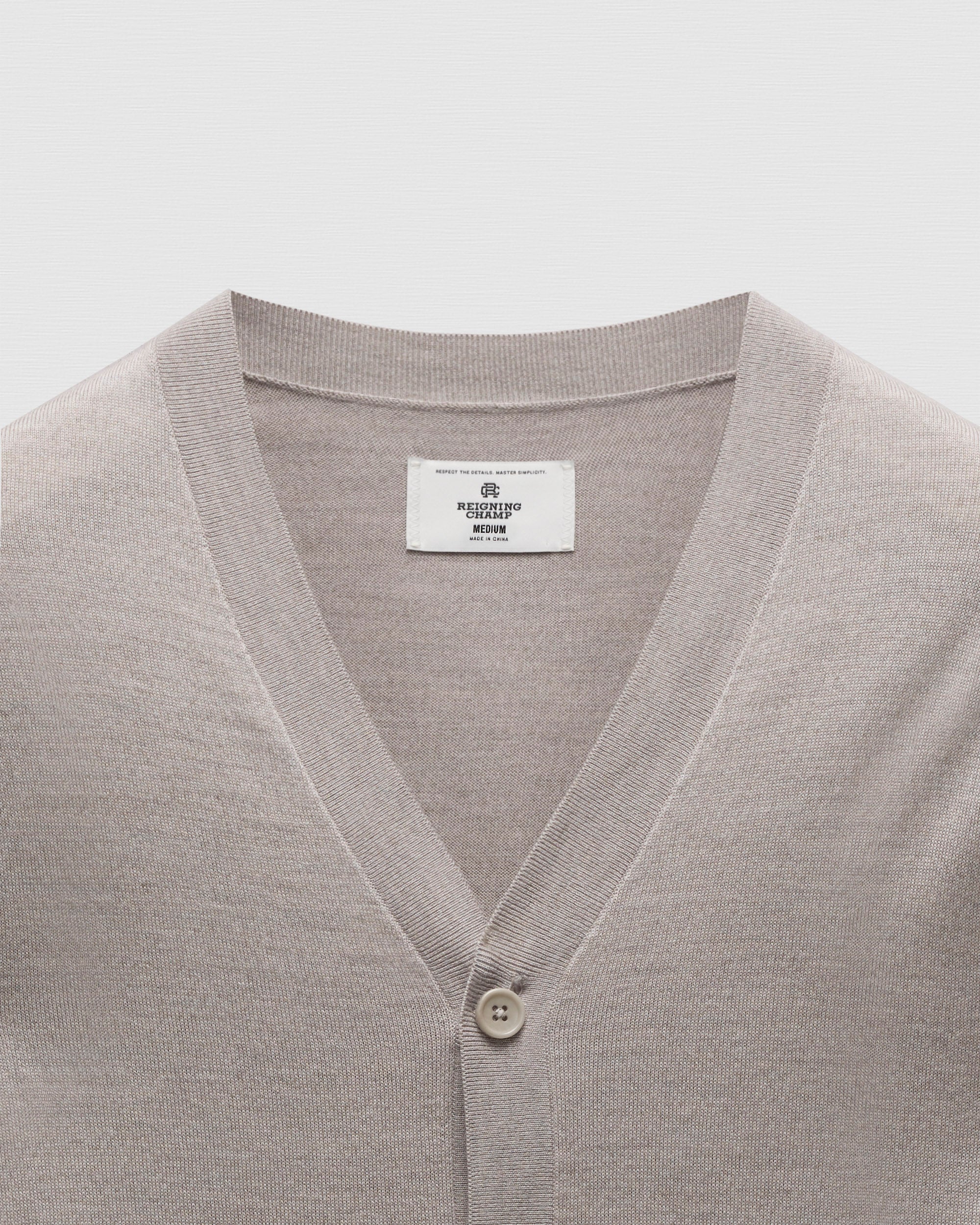 Lightweight Merino Harry Cardigan - Image 5