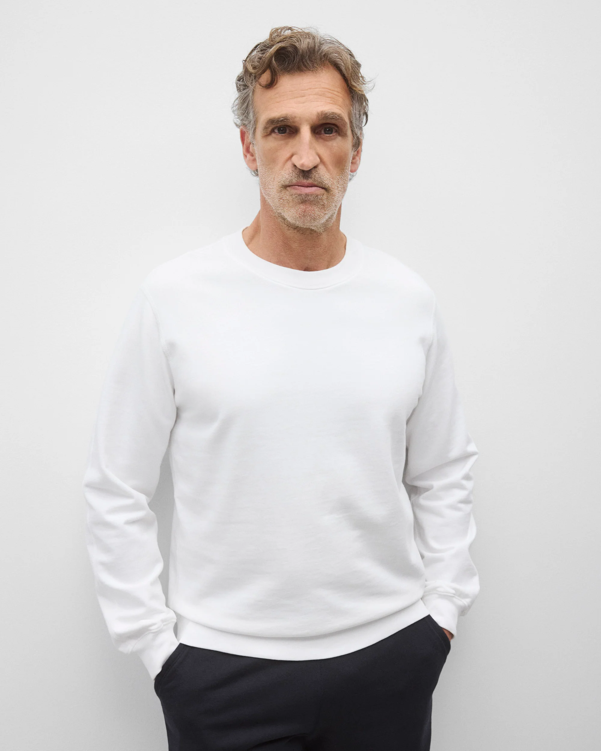 Lightweight Terry Classic Crewneck - Image 2