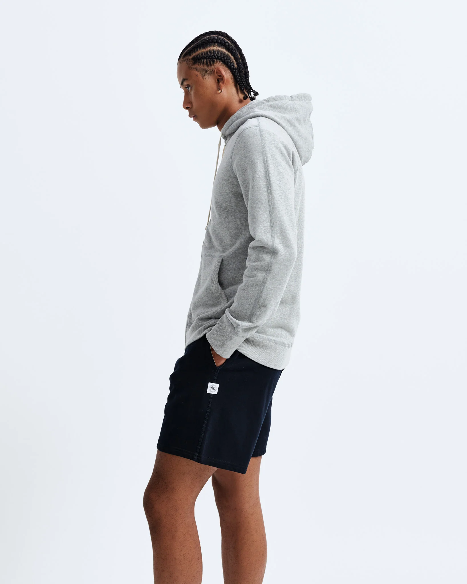 Midweight Terry Slim Zip Hoodie - Image 3