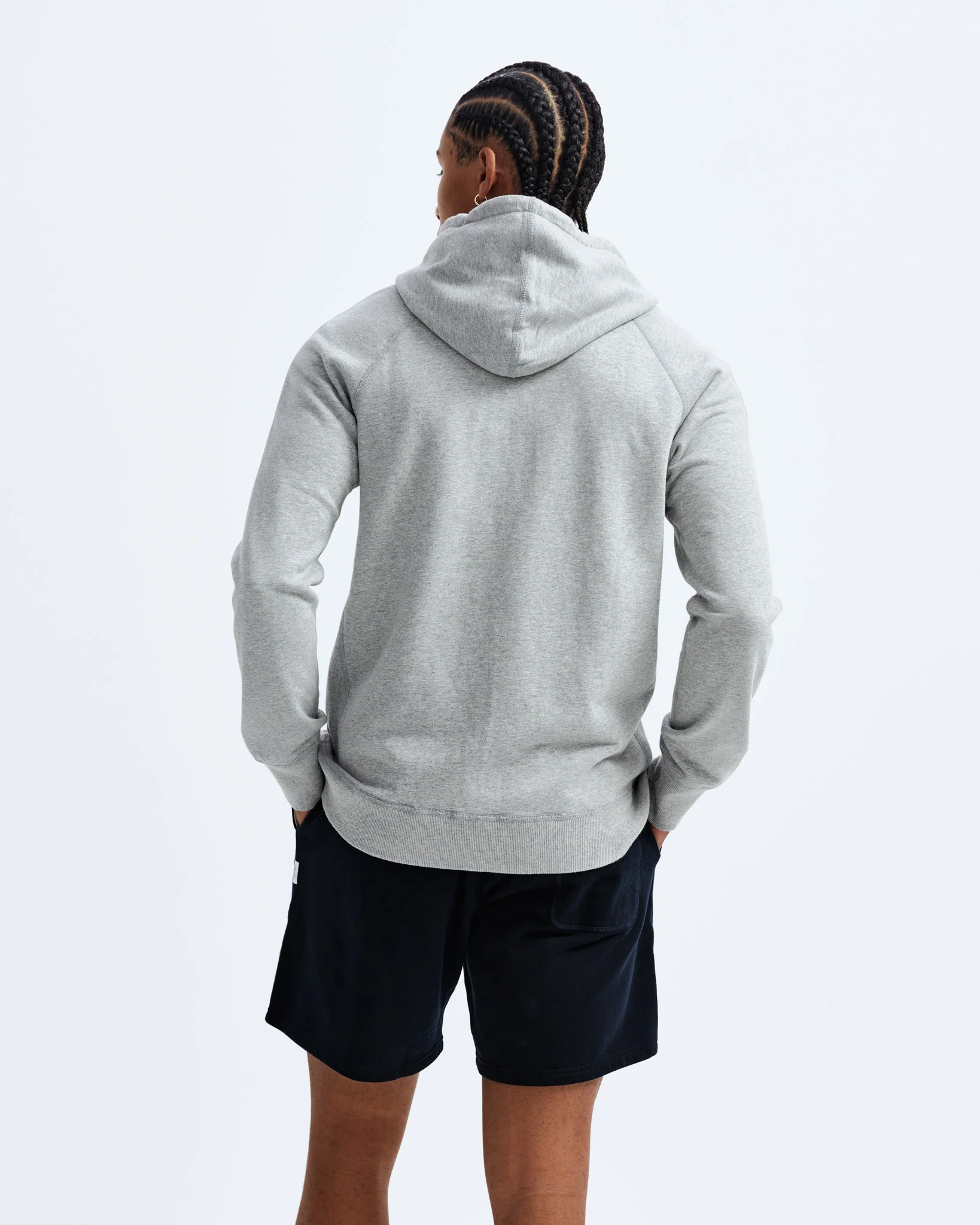 Midweight Terry Slim Zip Hoodie - Image 4