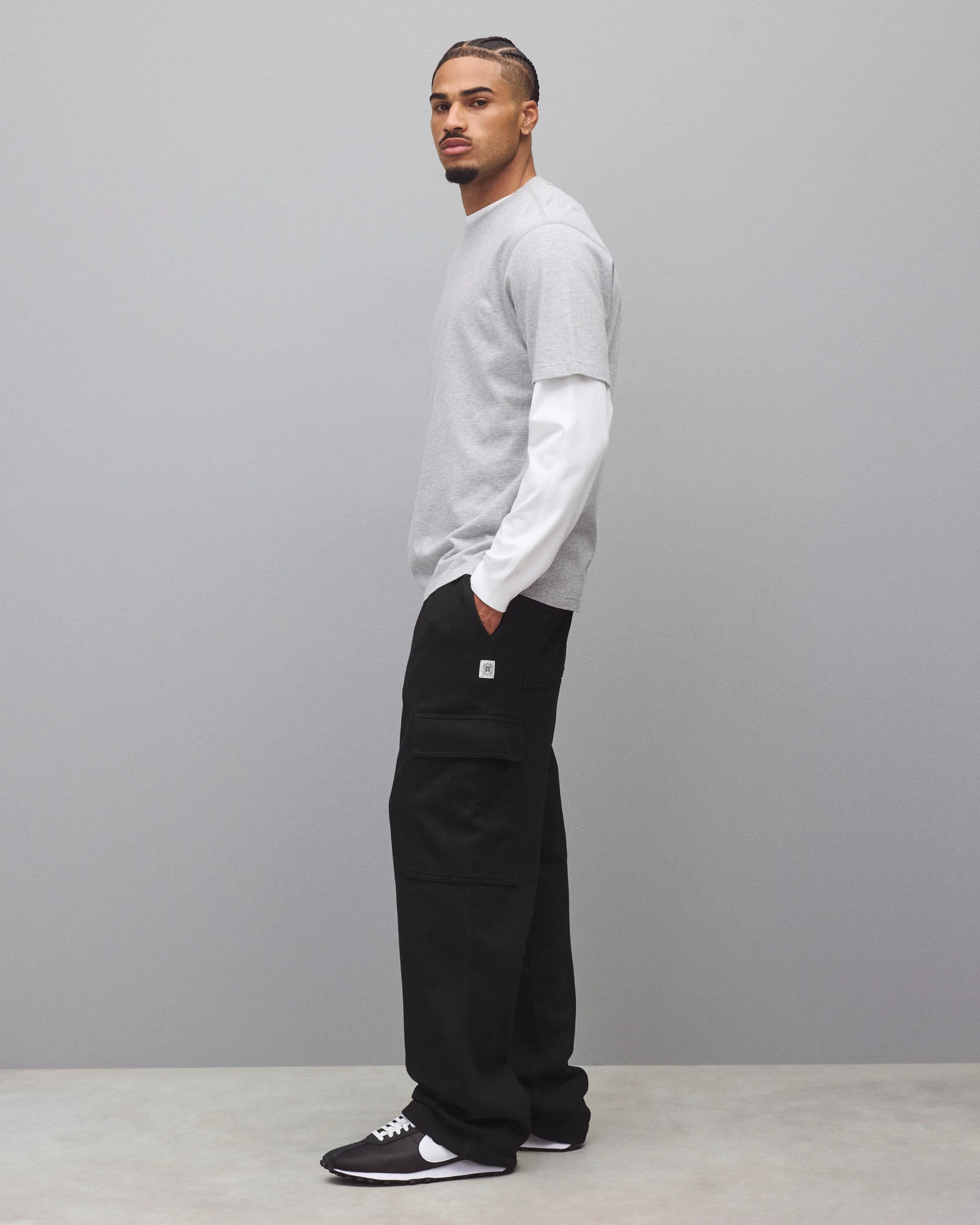 Midweight Terry Relaxed Cargo Sweatpant - Image 4