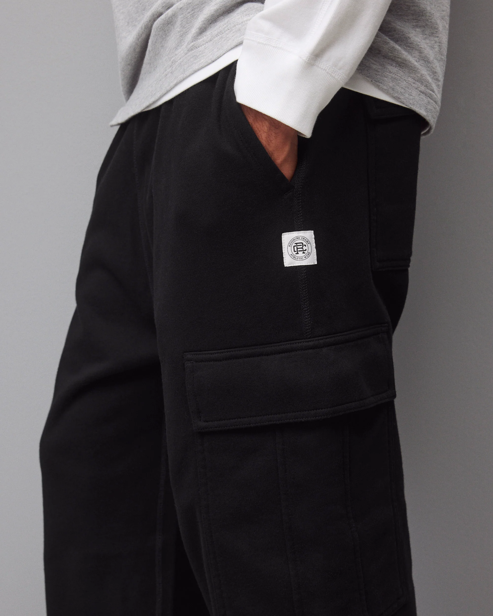 Midweight Terry Relaxed Cargo Sweatpant - Image 6