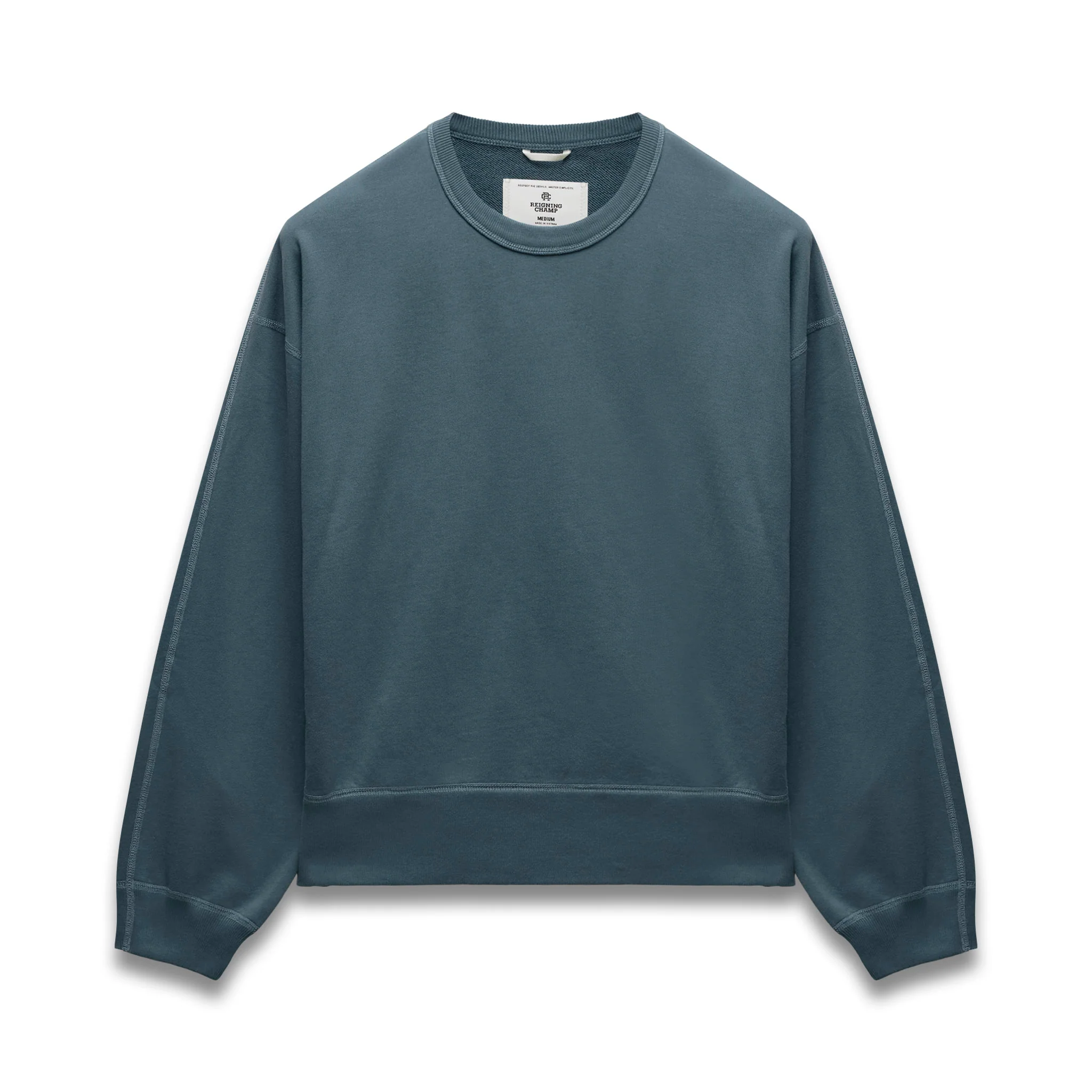 Midweight Terry Relaxed Crewneck