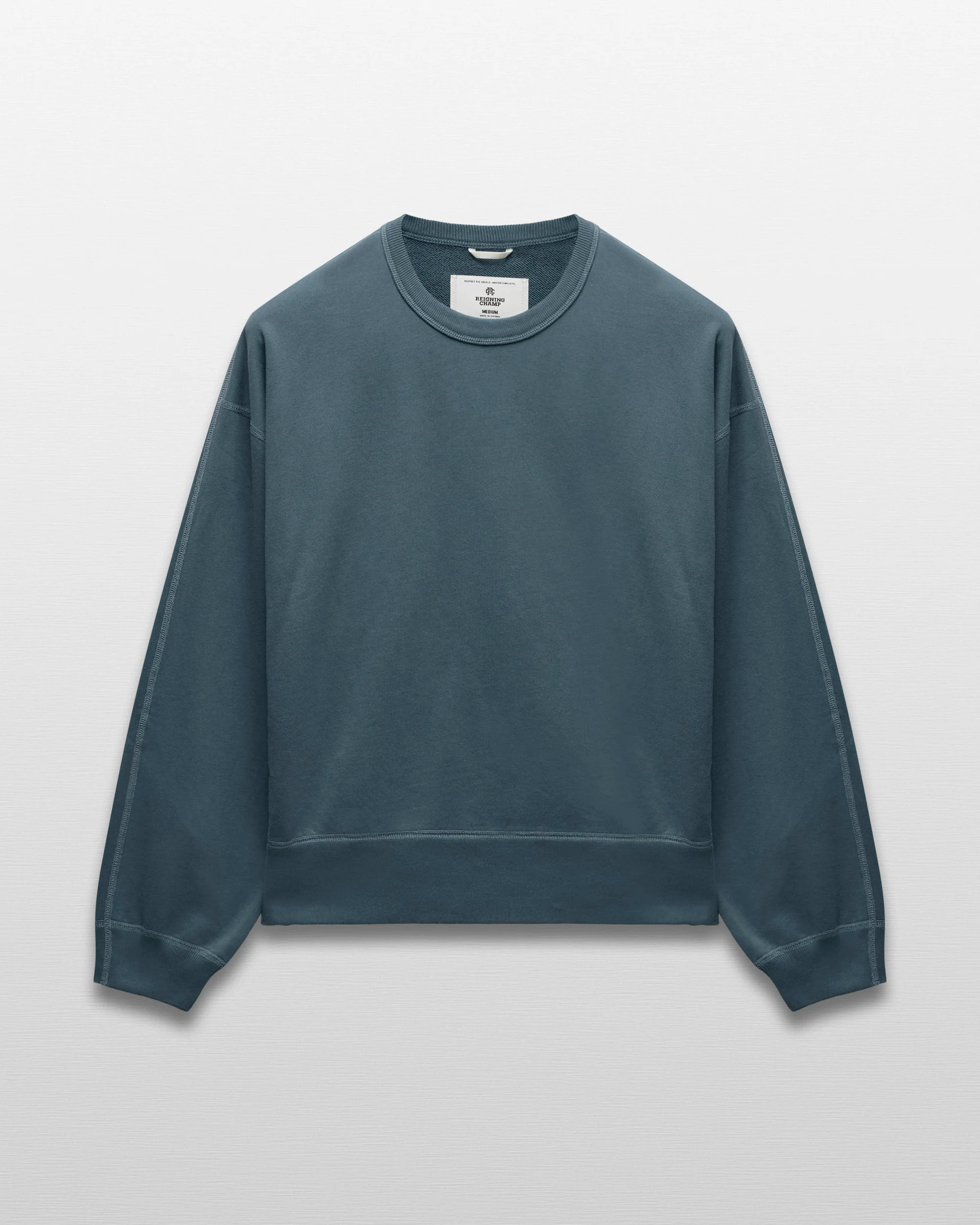 Midweight Terry Relaxed Crewneck - Image 7