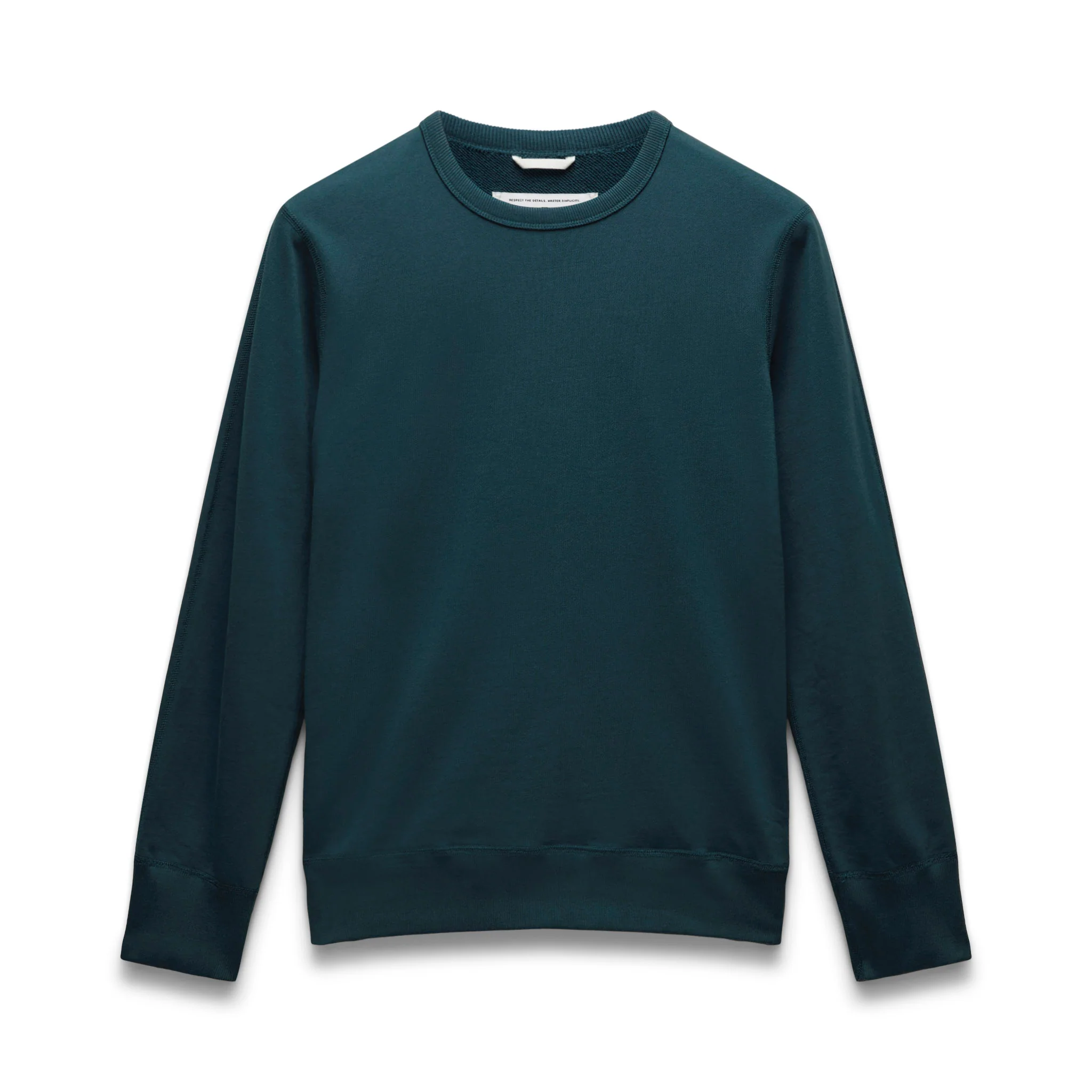 Midweight Terry Slim Crewneck
