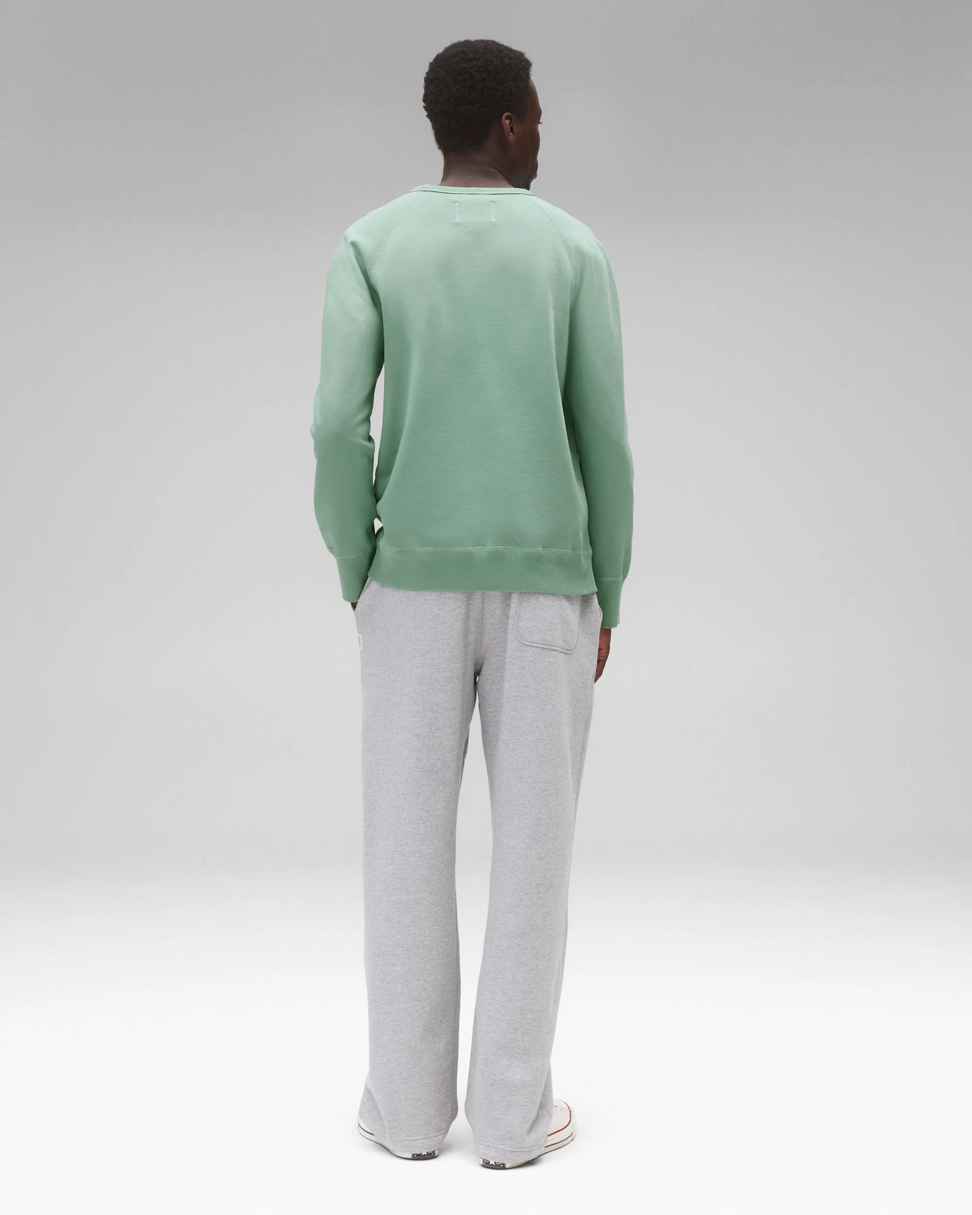 Midweight Terry Slim Crewneck - Image 5