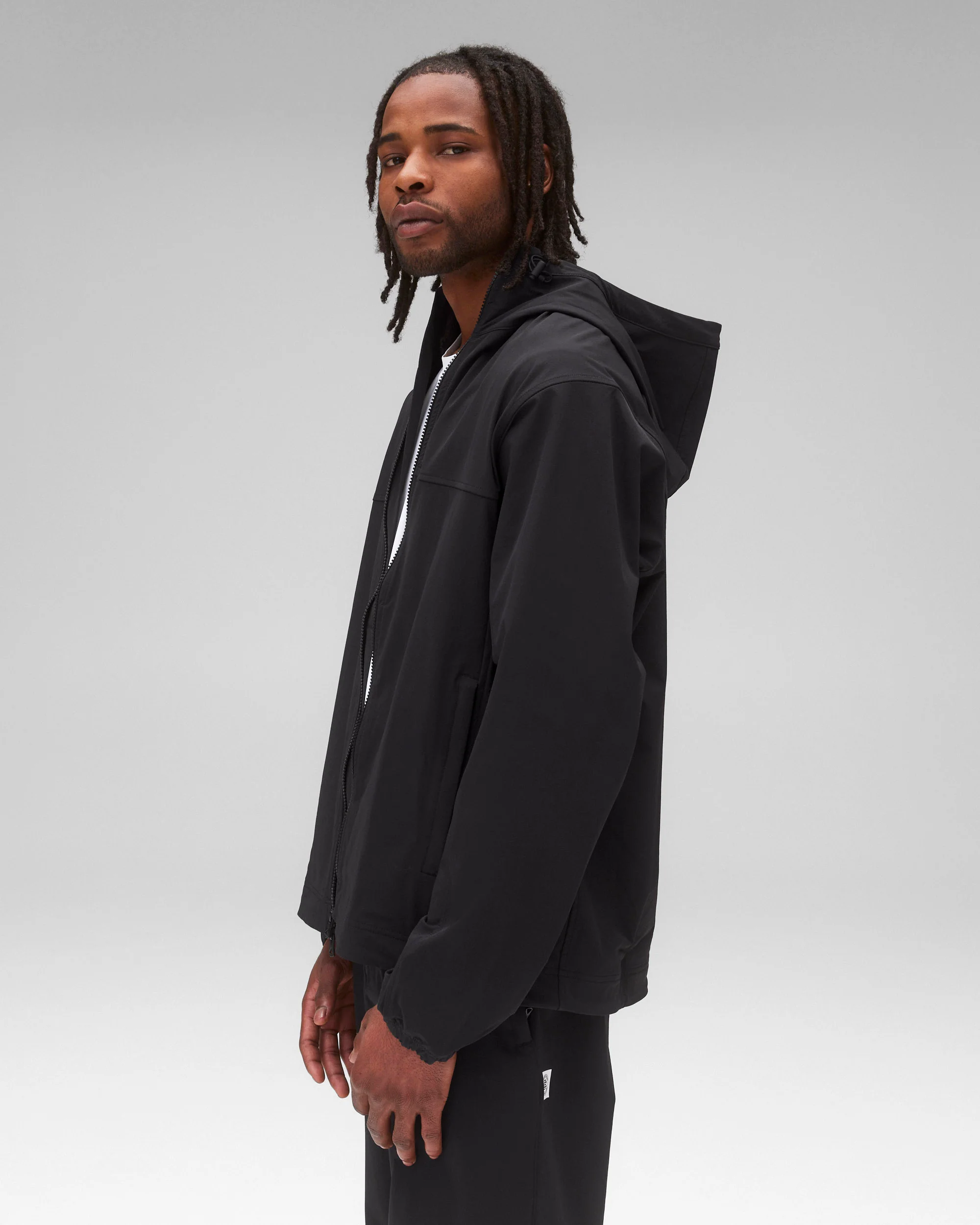 Nylon Oxford Ally Hooded Jacket - Image 3