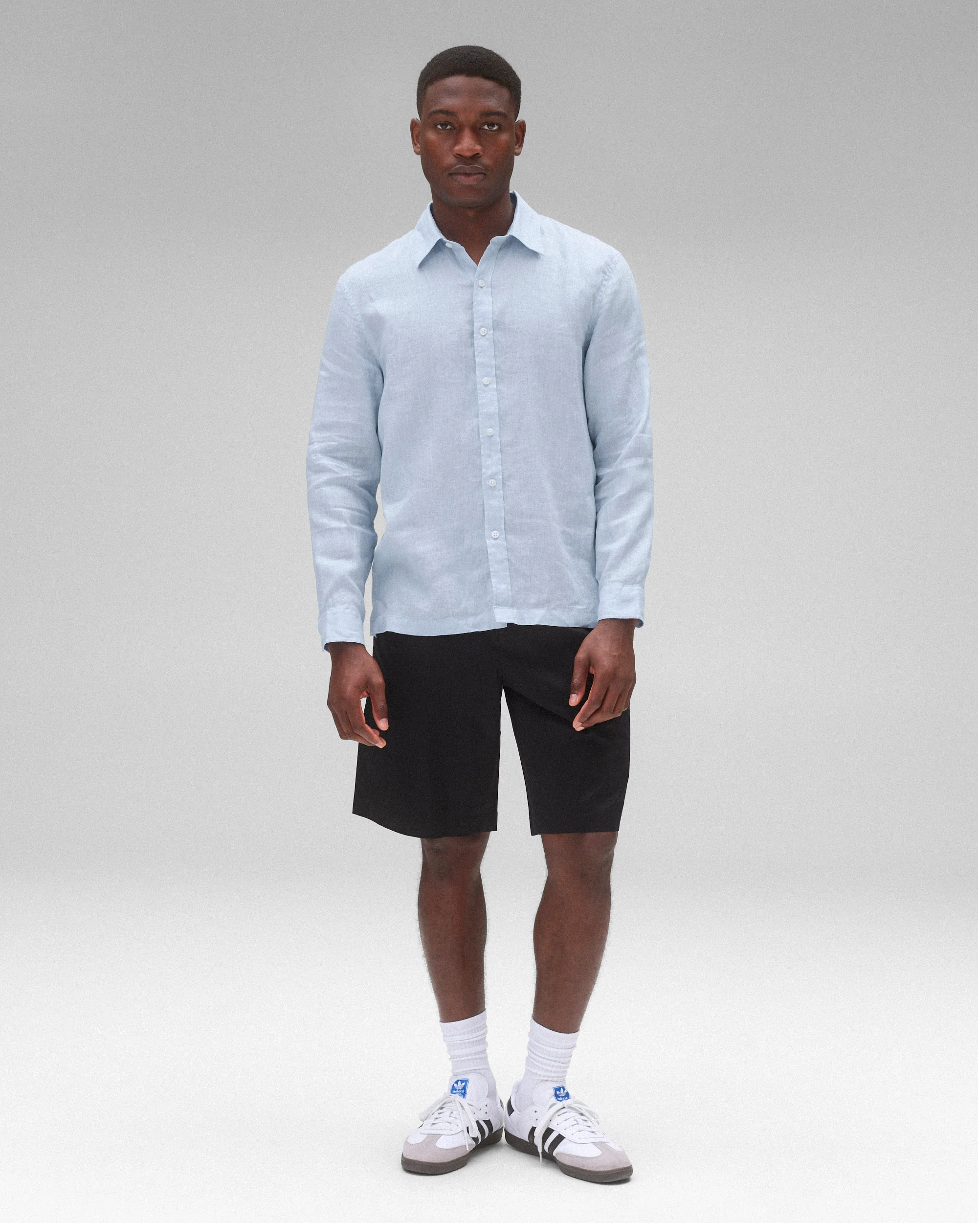 Solotex Linen Pavilion Relaxed Short 10" - Image 2