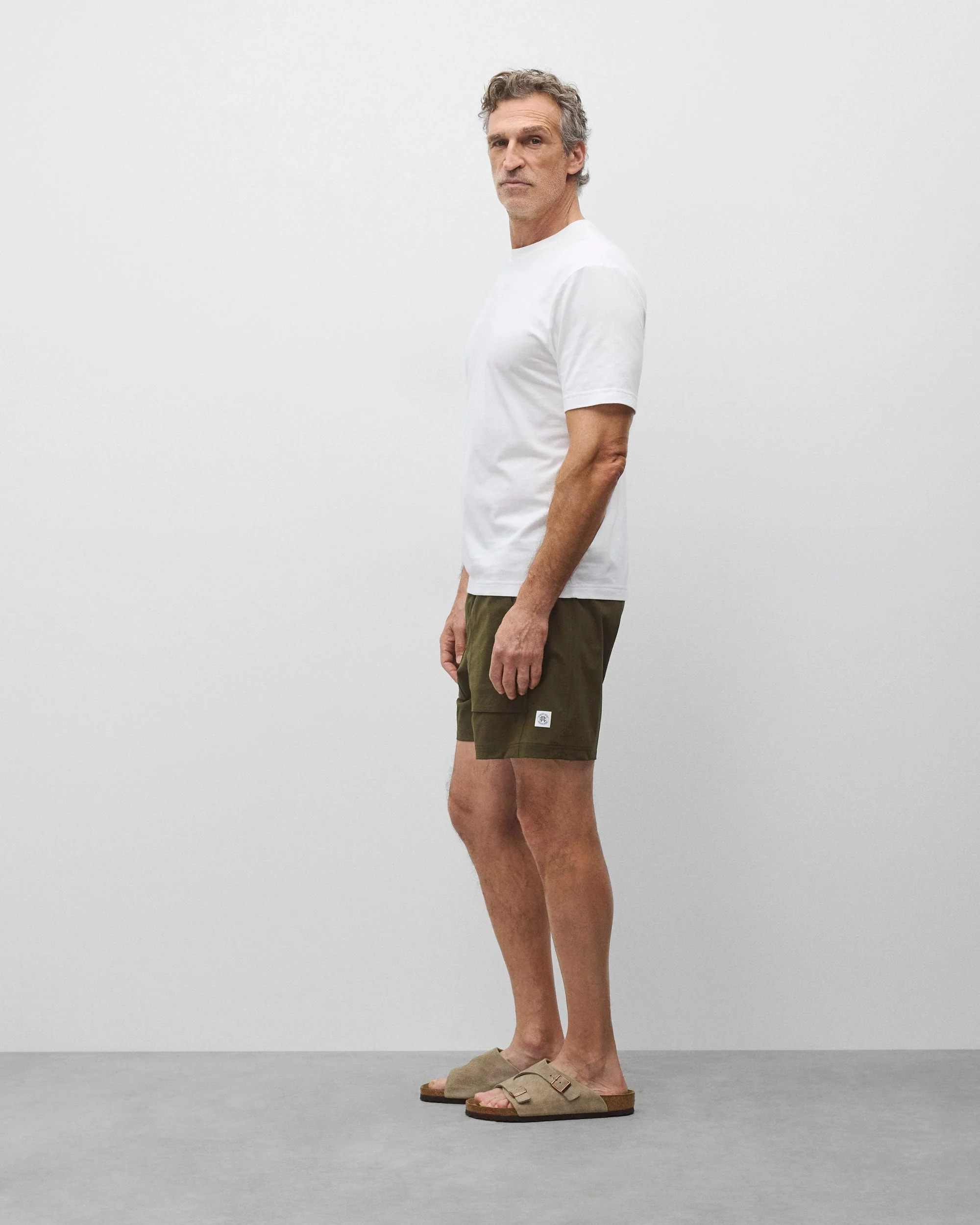 Stretch Nylon Utility Standard Swim Short 6" - Image 4