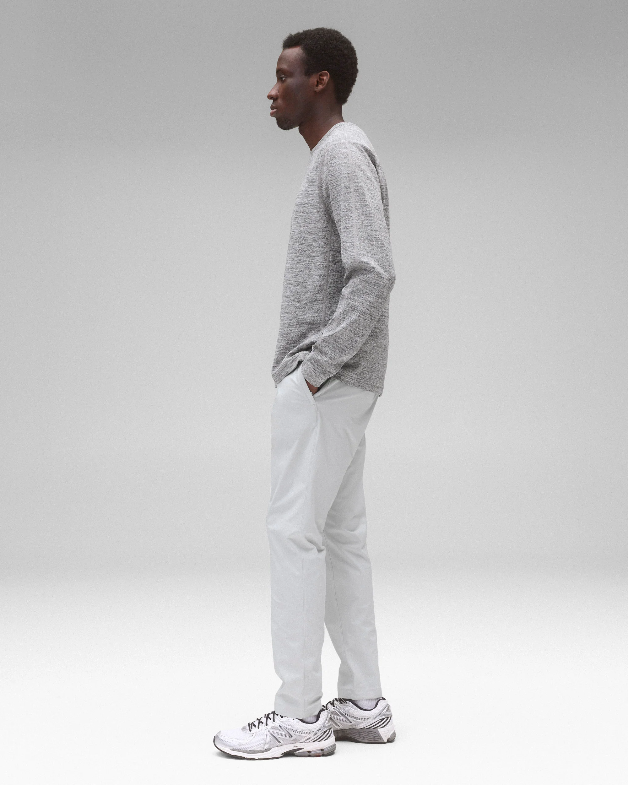 Stretch Warp Knit Coach's Slim Pant - Image 4