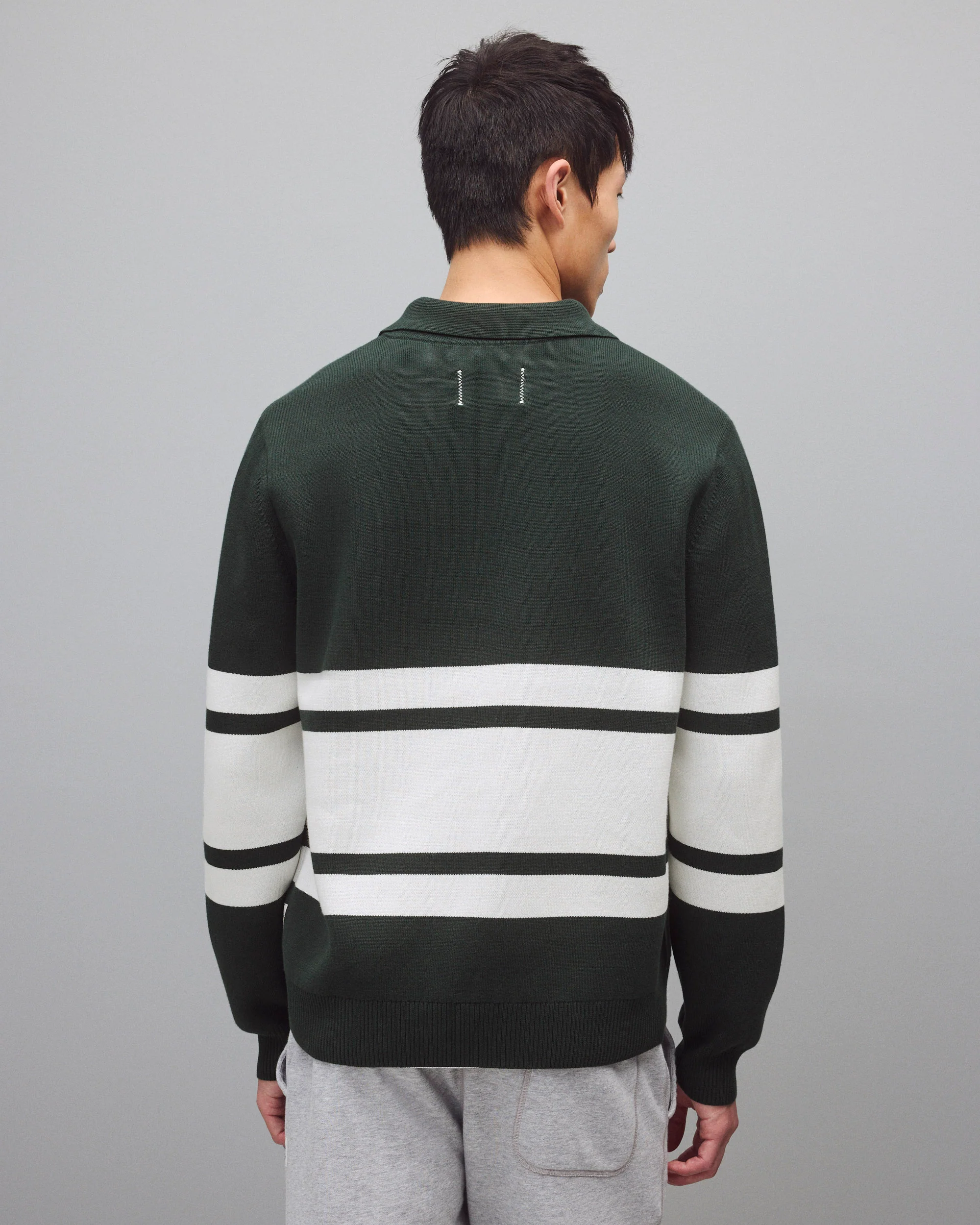 Supima Double Knit RCAW Rugby Sweater - Image 4