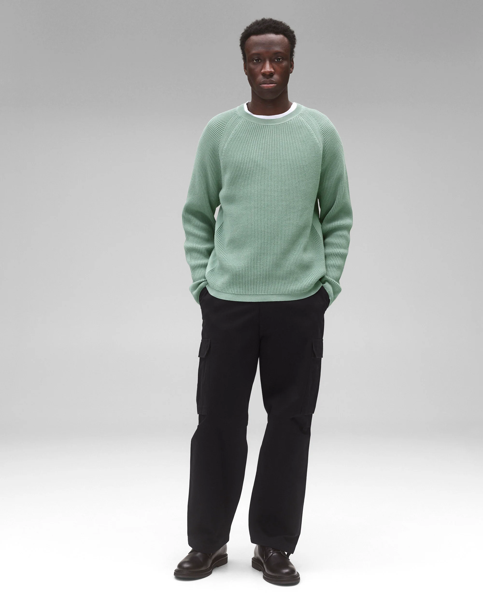 Supima Knit Anthem Crewneck Sweater - Image 3
