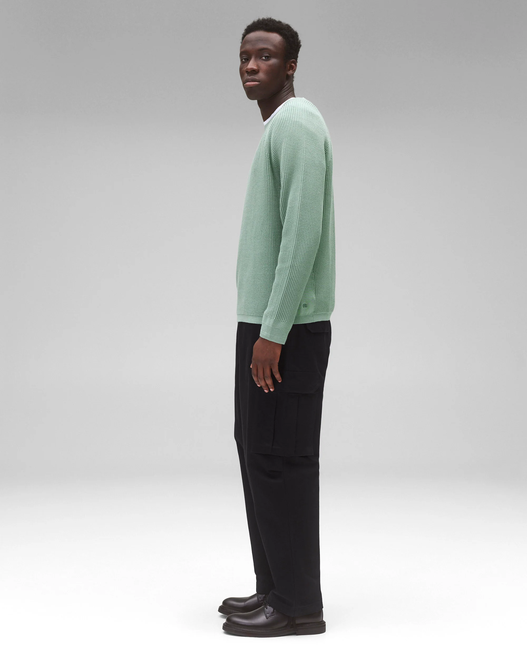 Supima Knit Anthem Crewneck Sweater - Image 4