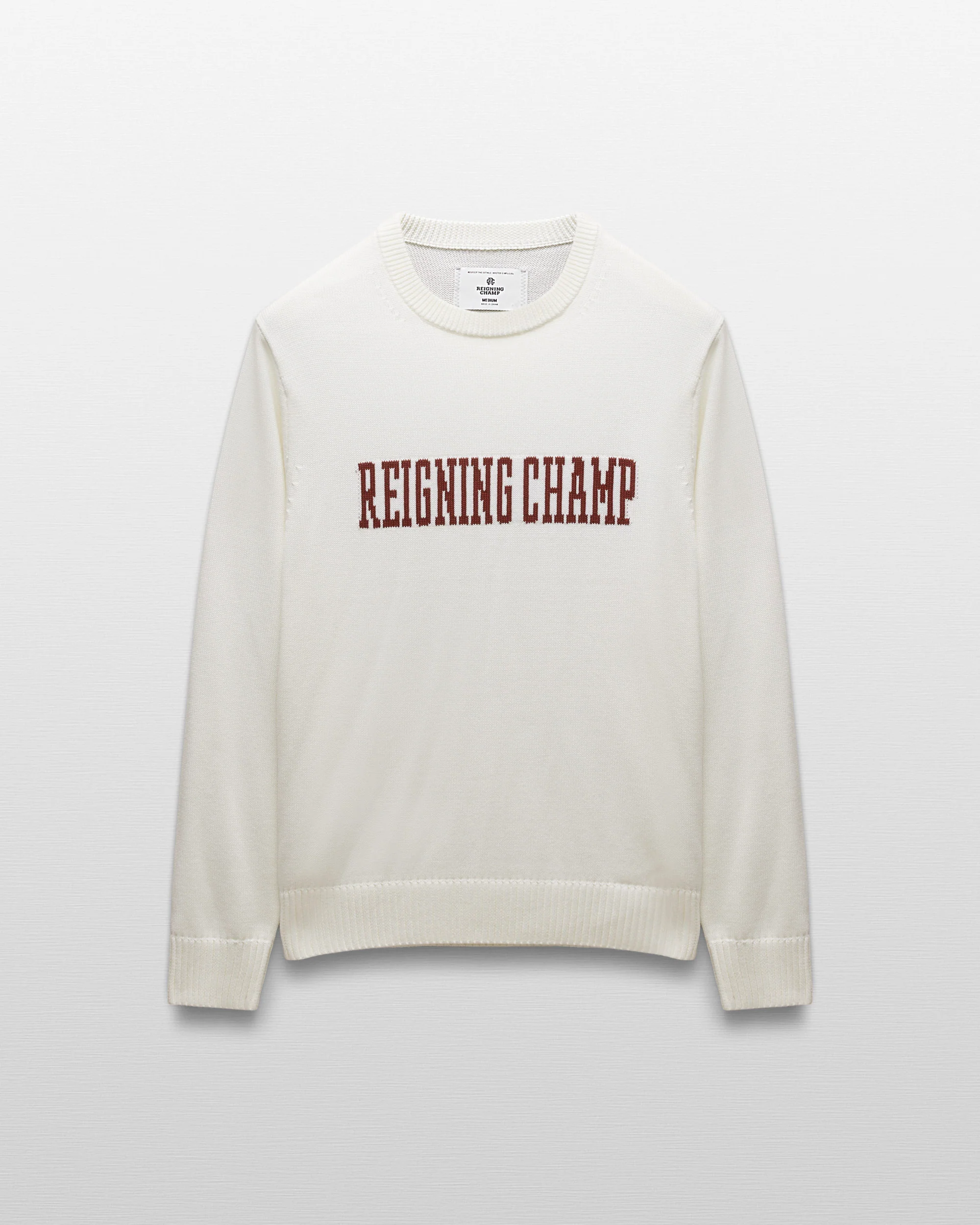 Supima Knit Collegiate Crewneck - Image 4