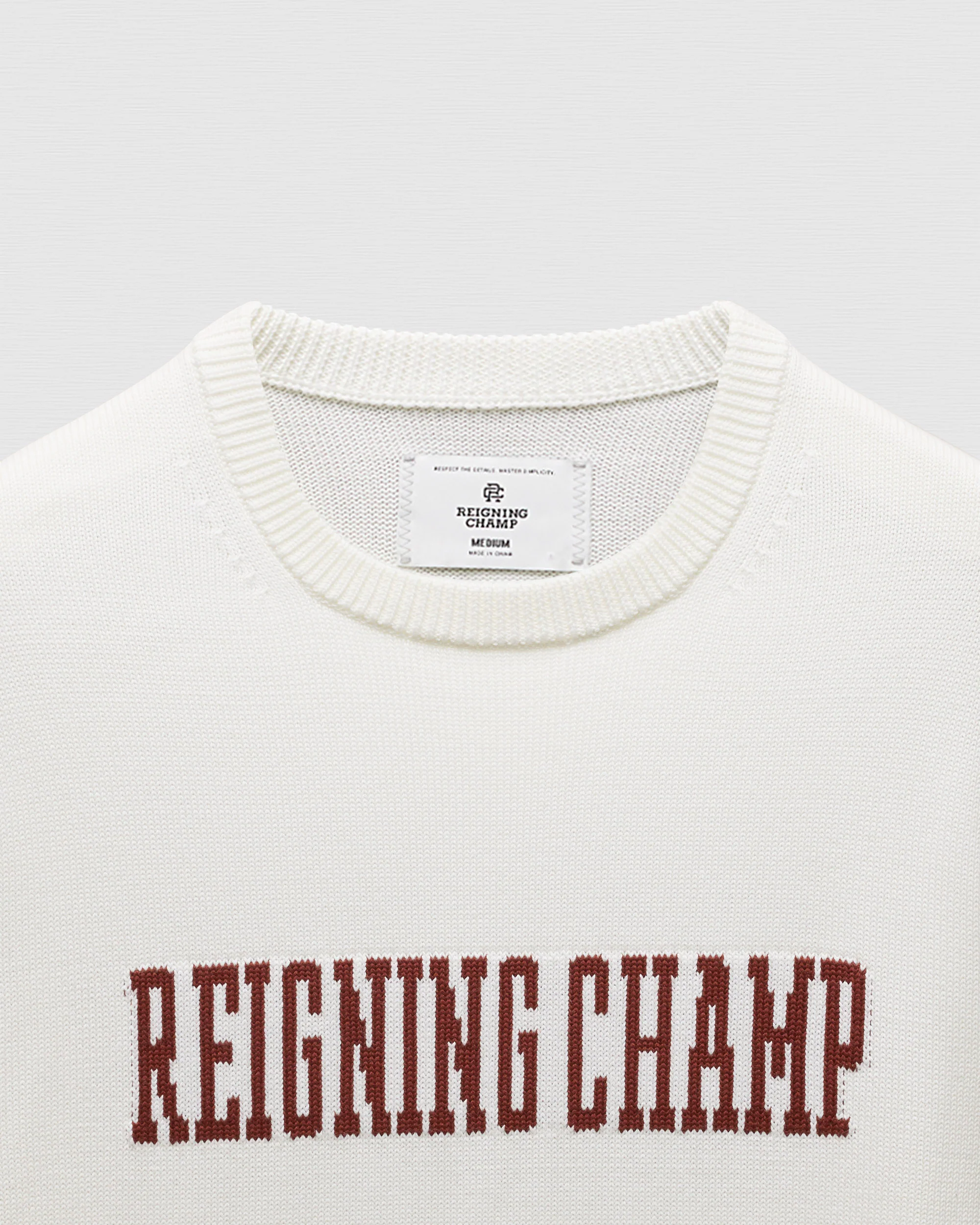 Supima Knit Collegiate Crewneck - Image 5