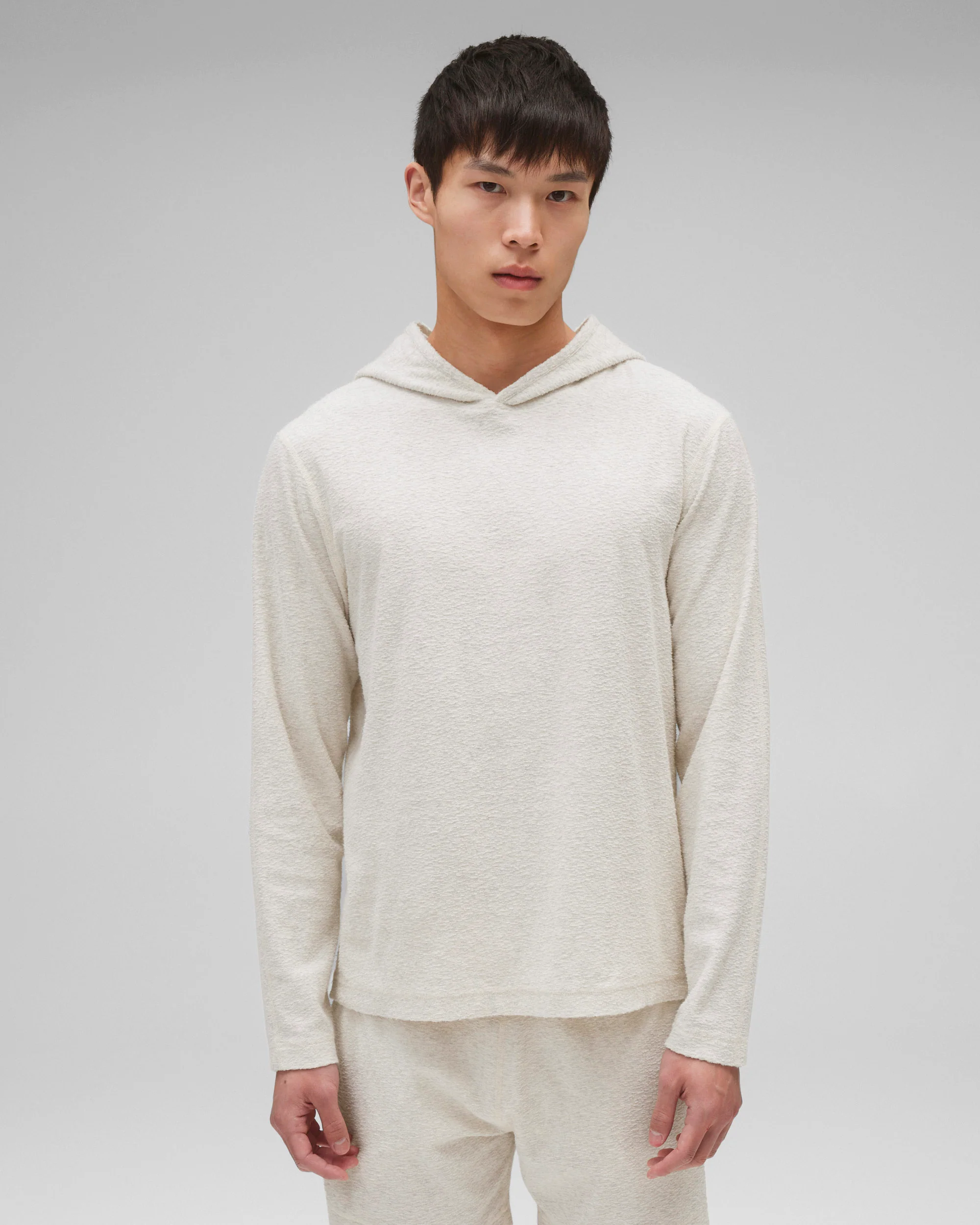 Textured Terry Standard Hoodie - Image 2